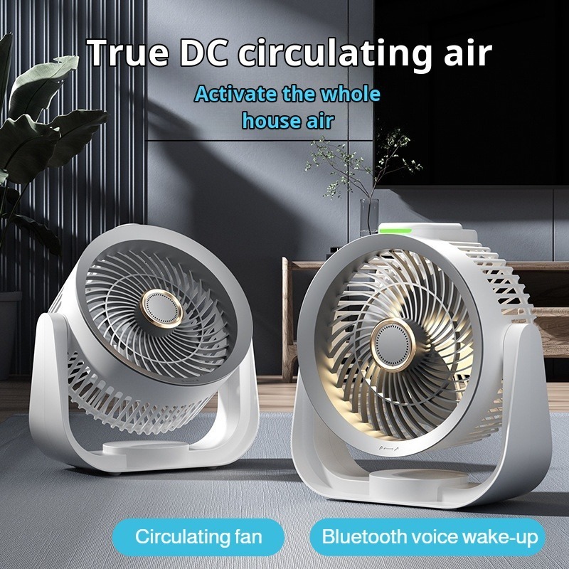 Home Office Gadgets - Ventilador de Mesa Inteligente com Luz