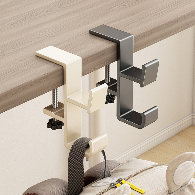 Home Office Headset - Gancho Ajustável para Borda de Mesa,
