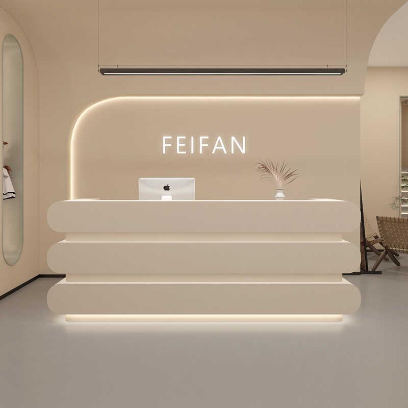 Home Office Industrial Design - Mesas de recepção para salão de