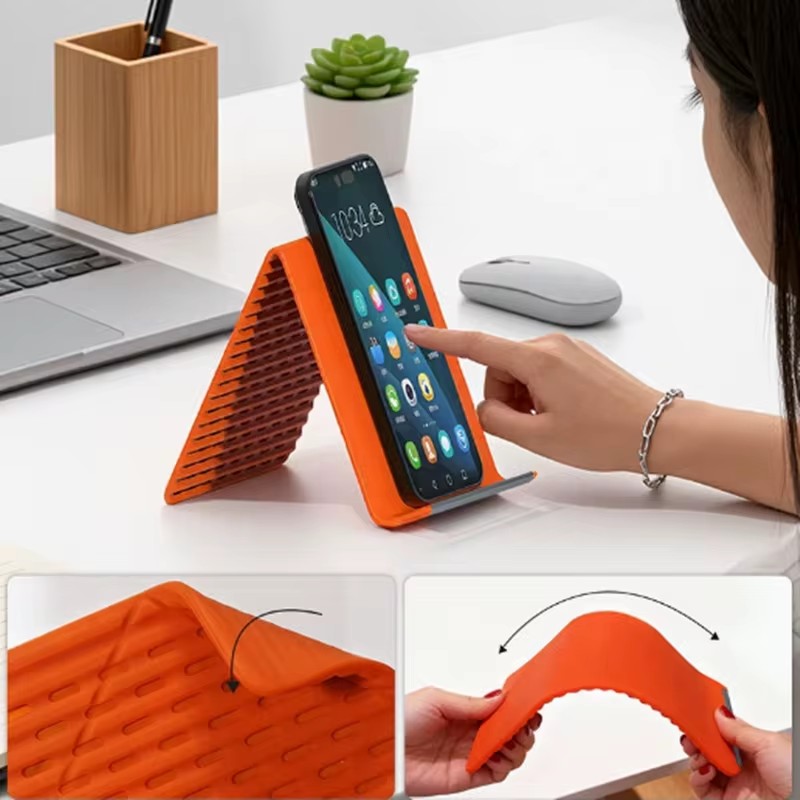 Home Office Setup - Suporte de Telefone de Silicone Flexível