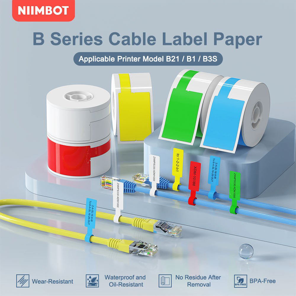 Label Maker Machine - Niimbot etiqueta de cabo impressora portátil