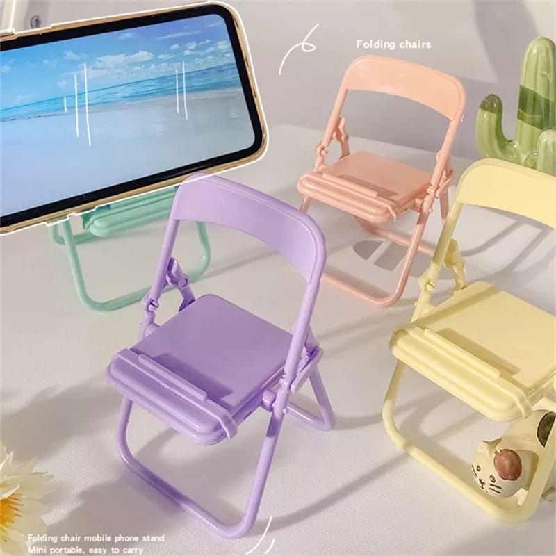 Home Office Design - Suporte de Telefone Criativo em Formato