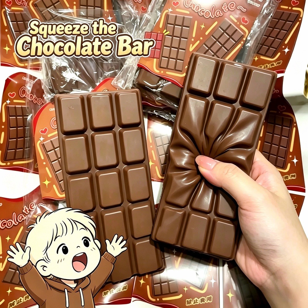 Home Office Simulator - Brinquedo de Apertar de Chocolate Simulado