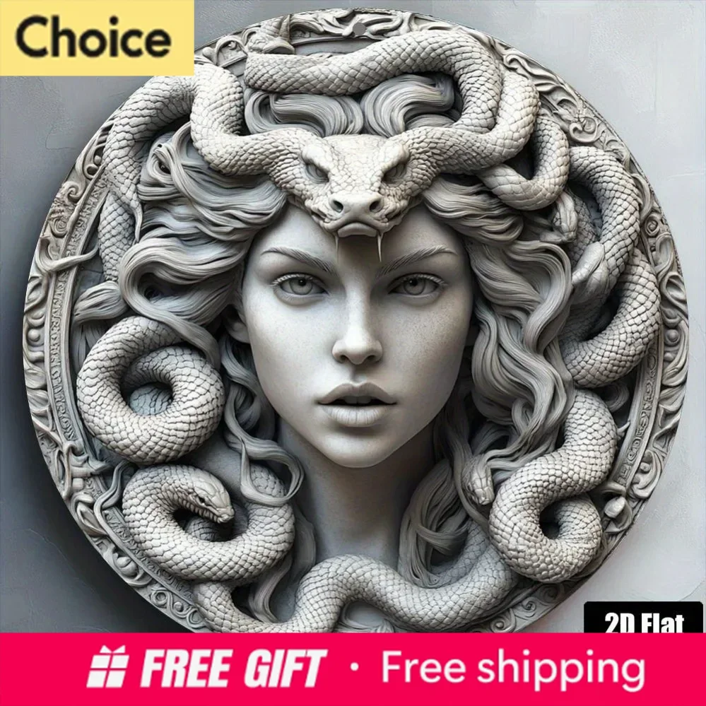 Home Office Holidays 2026 - Decoração Temática Medusa Vintage 2026 para