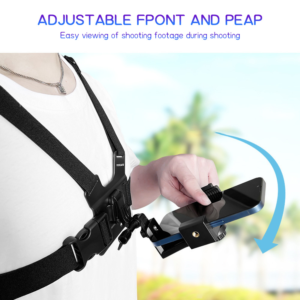 Home Office Gadgets - Suporte de Peito para Celular Ajustável