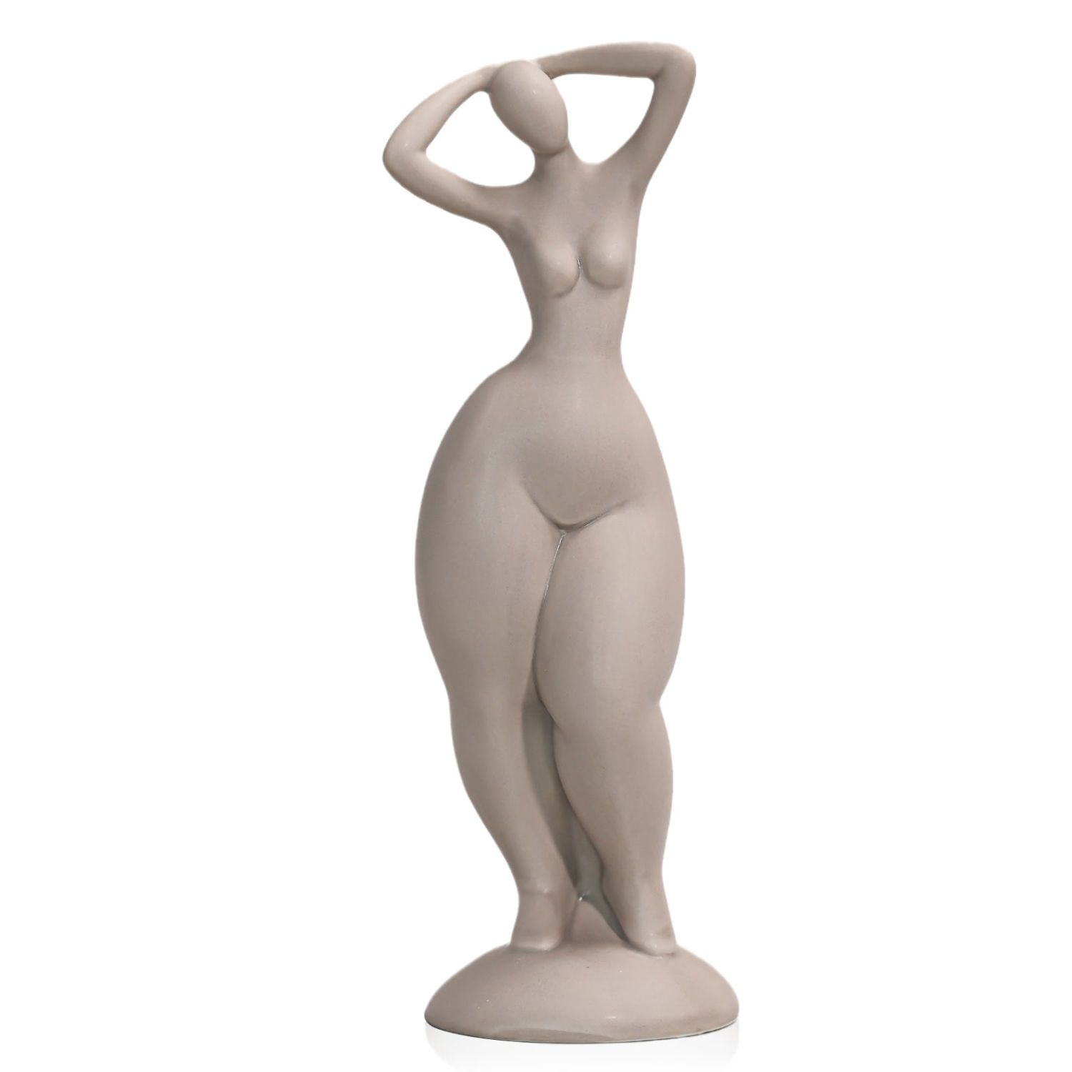 Estatueta de cerâmica abstrata - Home Office And Tv Room Ideas avaliação e preço