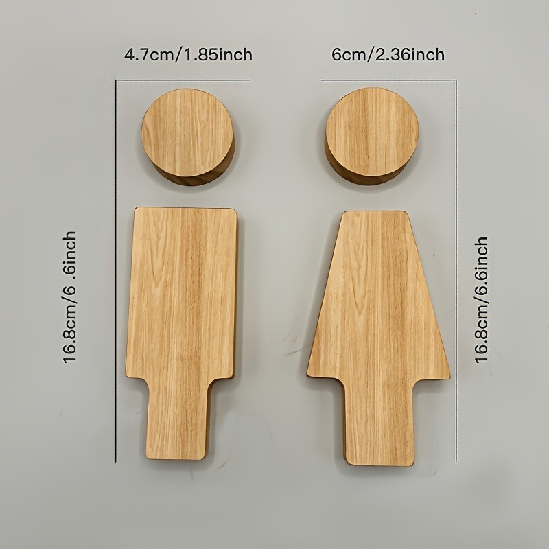 2 peças sinal de banheiro de m - Home Office Setup avaliação e preço