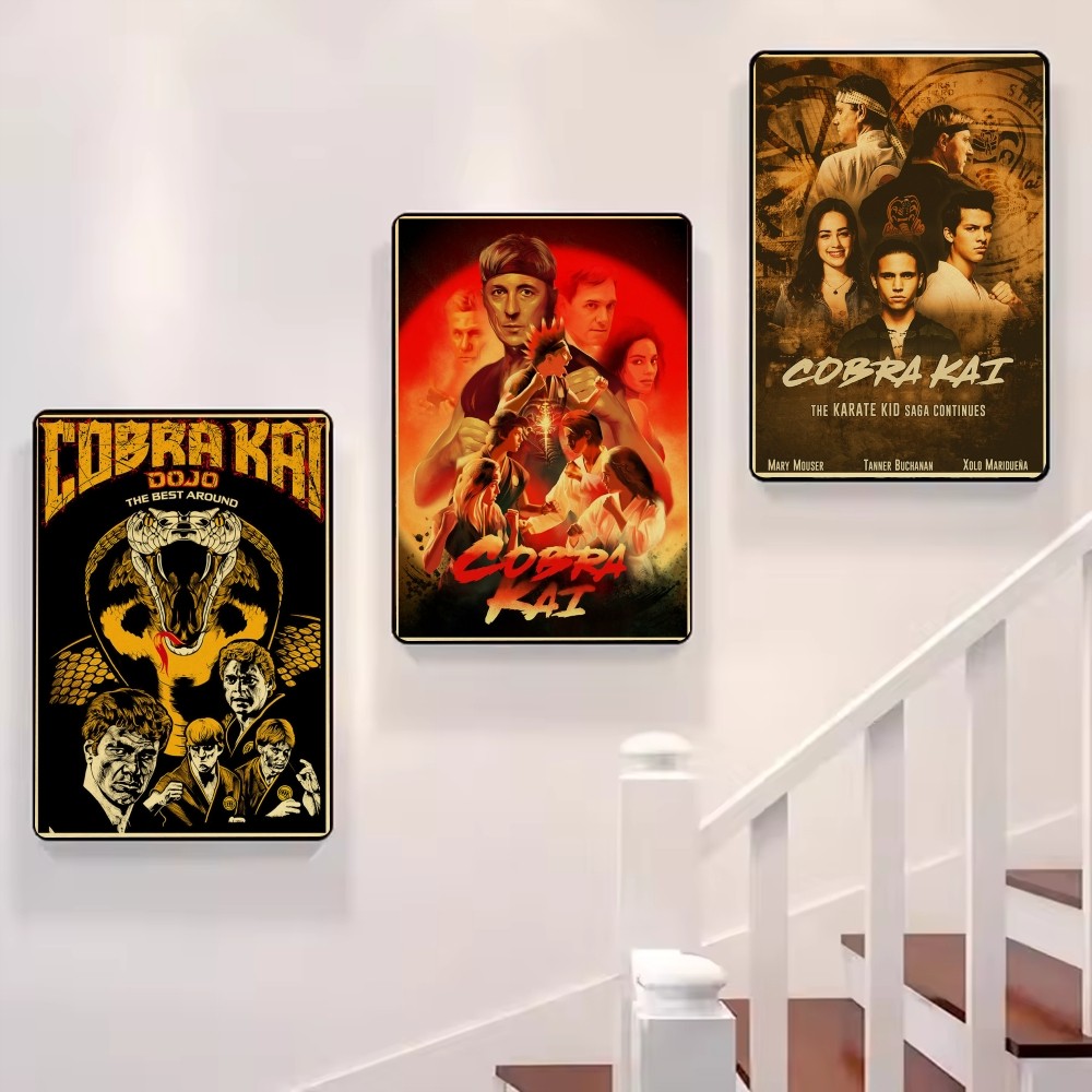 C-Cobra Kai Pôster da série de - Home Office And Tv Room Ideas avaliação e preço