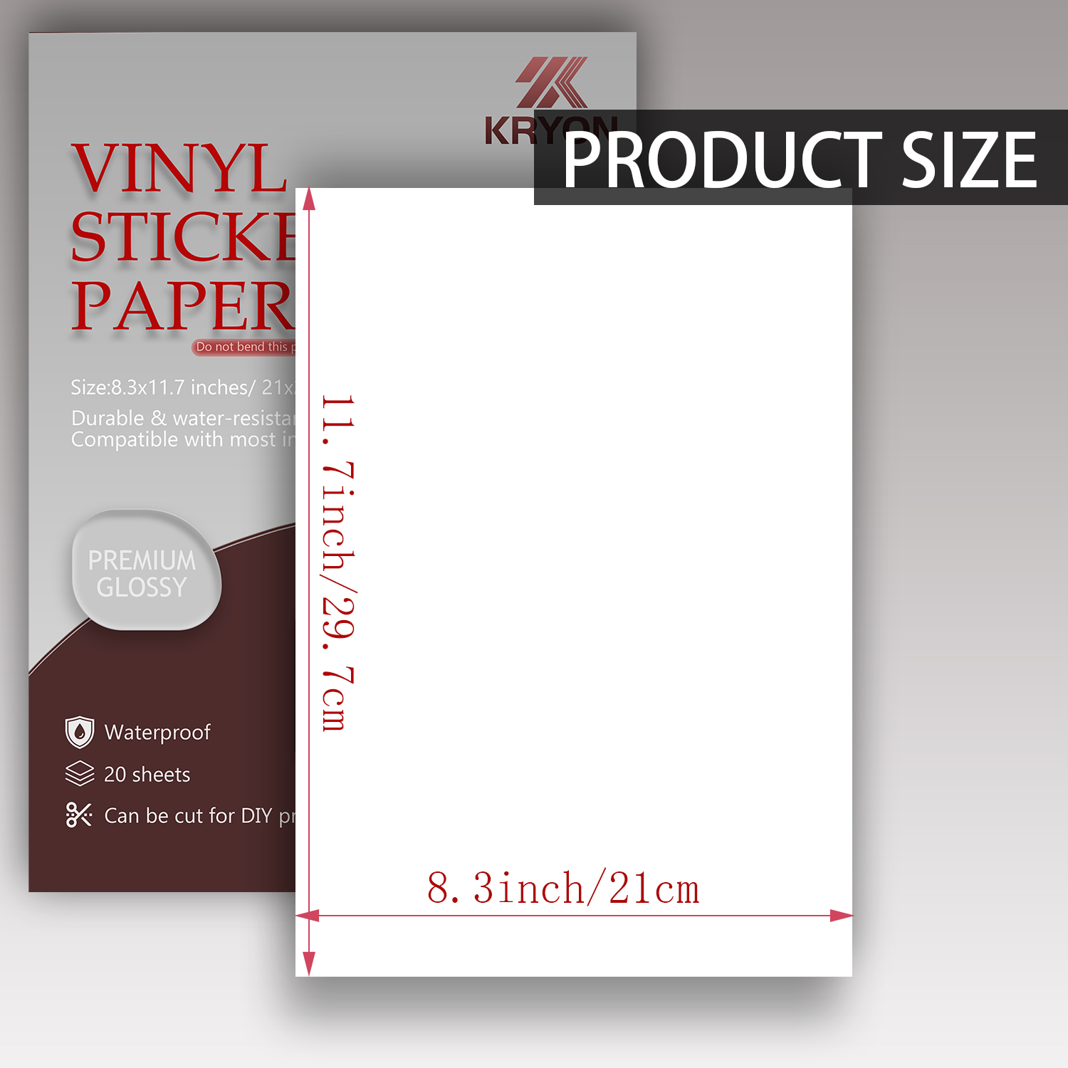 Papel Adesivo Vinílico Brilhan - Label Maker Machine avaliação e preço