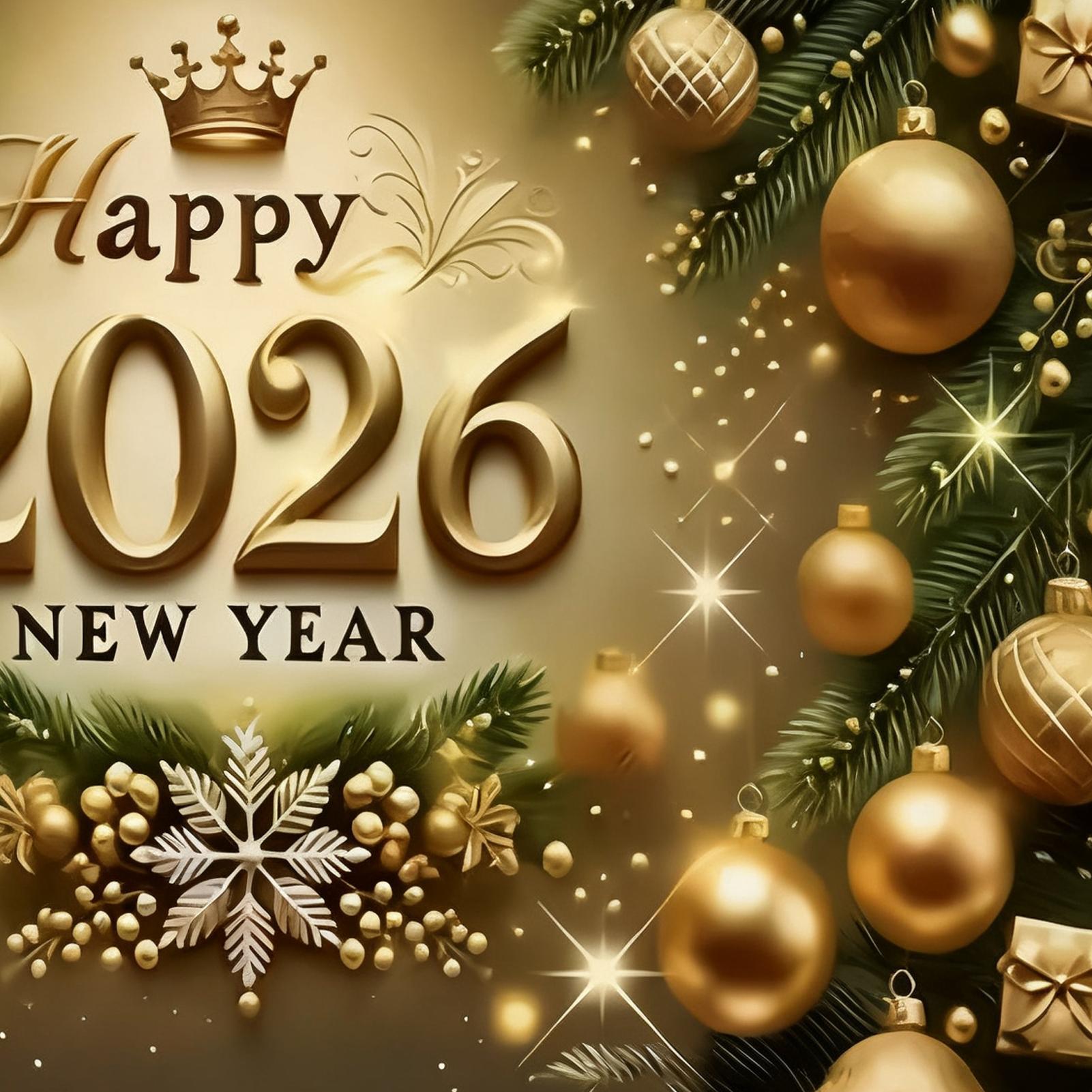 Feliz ano novo banner 7x5 pés  - Home Office Holidays 2026 avaliação e preço