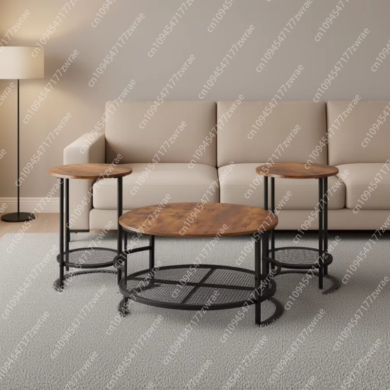 Conjunto de mesa de centro par - Home Office Industrial Design avaliação e preço