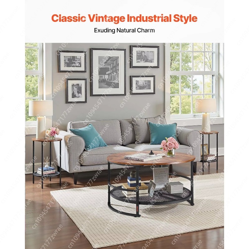 Conjunto de mesa de centro par - Home Office Industrial Design avaliação e preço