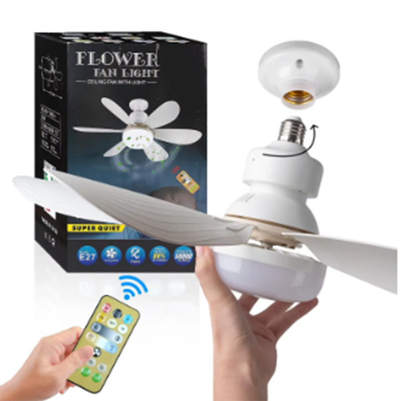 Ventilador de Teto LED E27 202 - Home Office Gadgets avaliação e preço