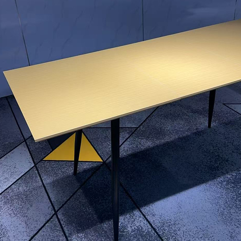 Mesas de jantar simples escrit - Home Office Industrial Design avaliação e preço