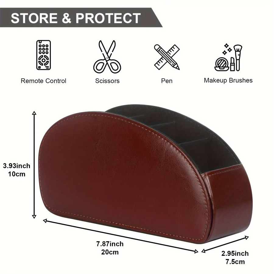 Organizador de Mesa em Couro P - Home Office Setup avaliação e preço