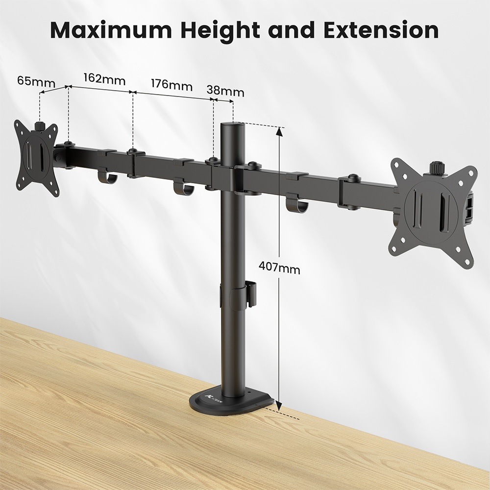 Suporte Duplo para Monitor ACG - Monitor Arm Dual avaliação e preço