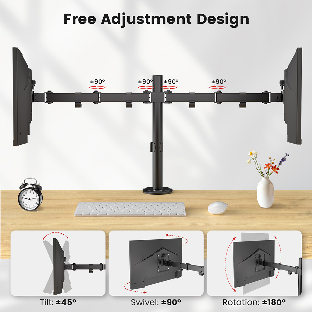 Suporte Duplo para Monitor ACG - Monitor Arm Dual avaliação e preço
