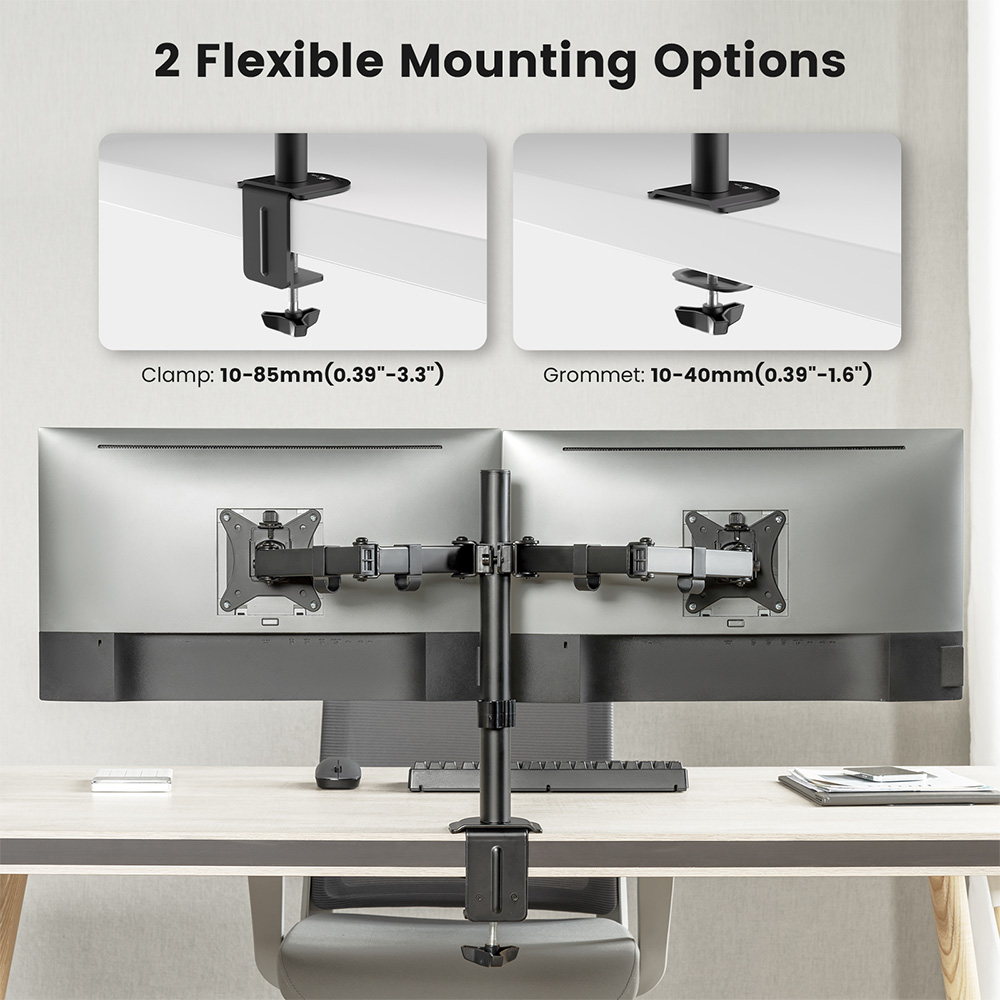 Suporte Duplo para Monitor ACG - Monitor Arm Dual avaliação e preço