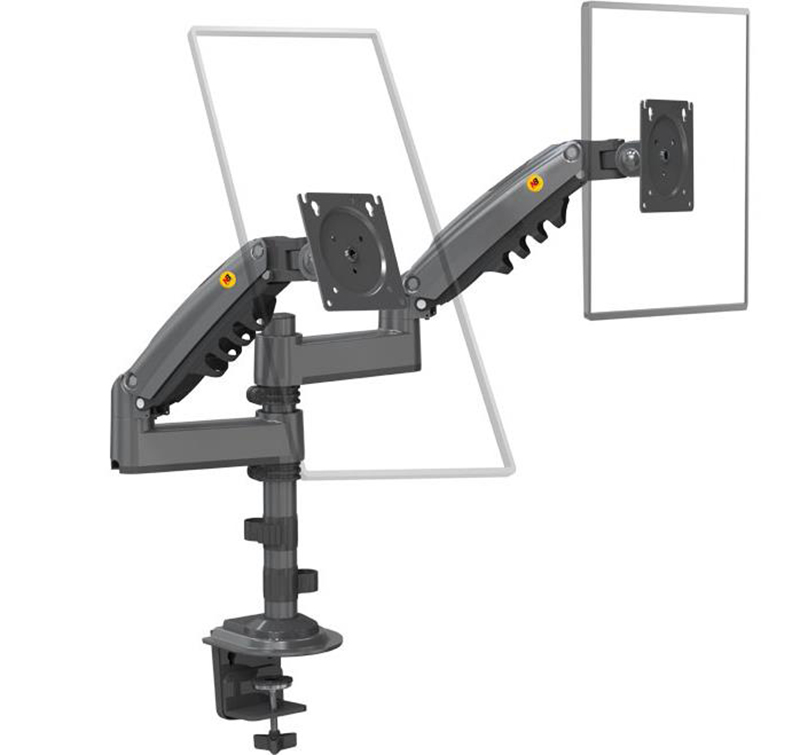 Suporte de Mesa para Dois Moni - Monitor Arm Dual avaliação e preço