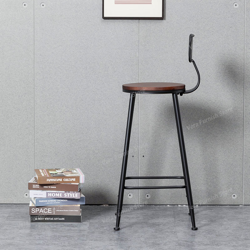 Cadeira de Bar Moderna com Apo - Home Office Industrial Design avaliação e preço