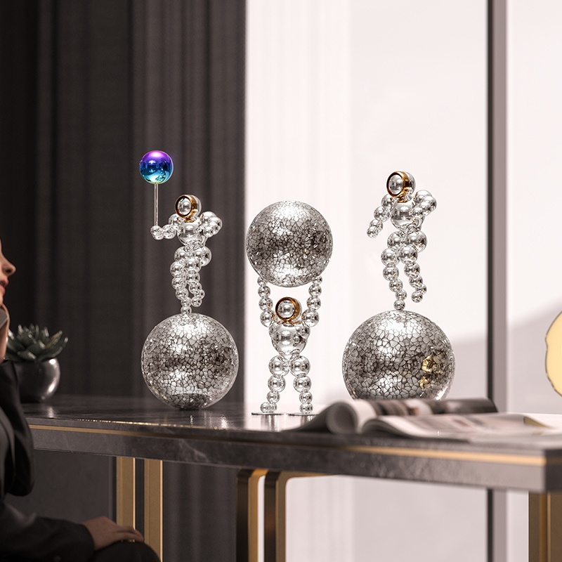 Escultura de Astronauta Luxuos - Home Office Industrial Design avaliação e preço