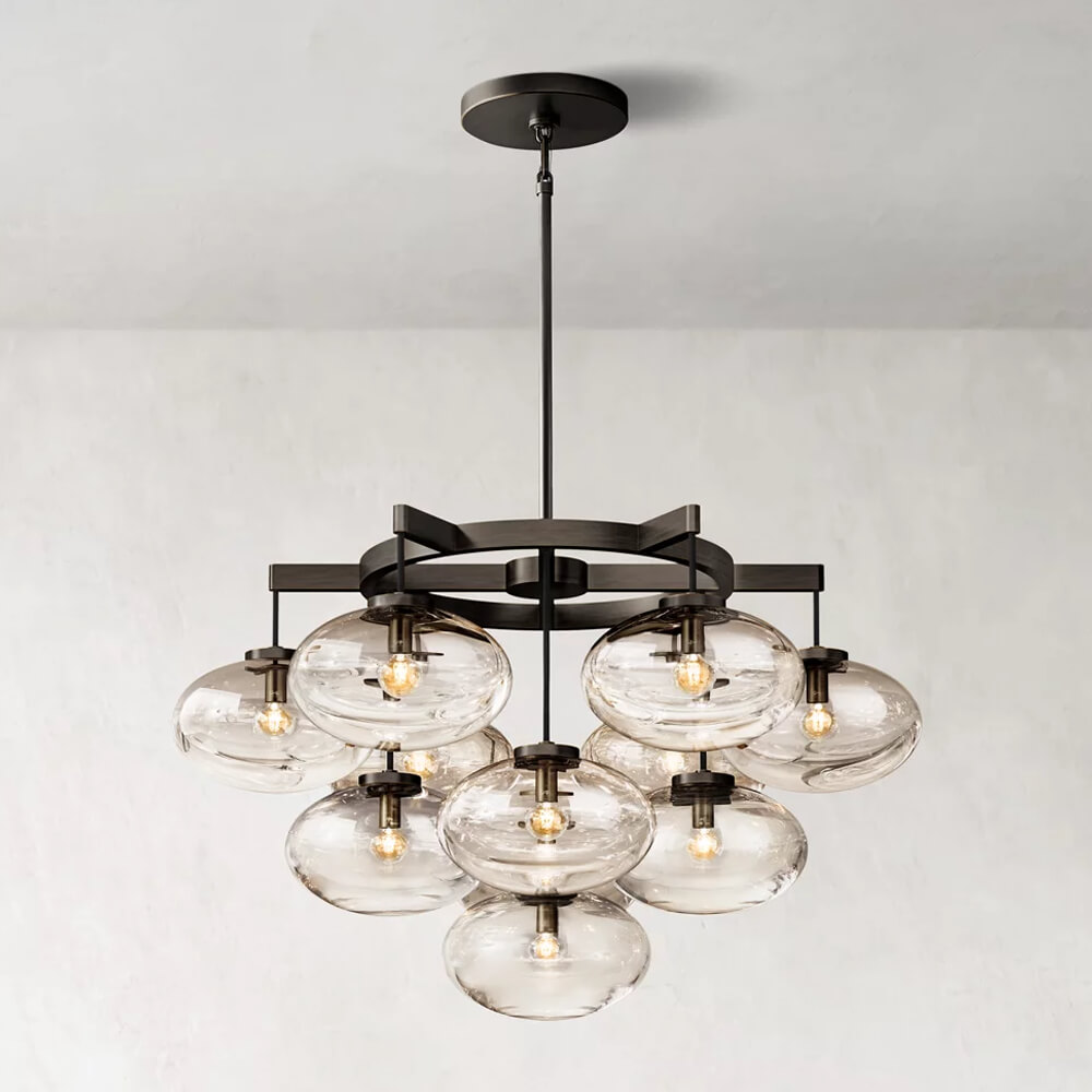 Lustre de latão moderno de des - Home Office Industrial Design avaliação e preço
