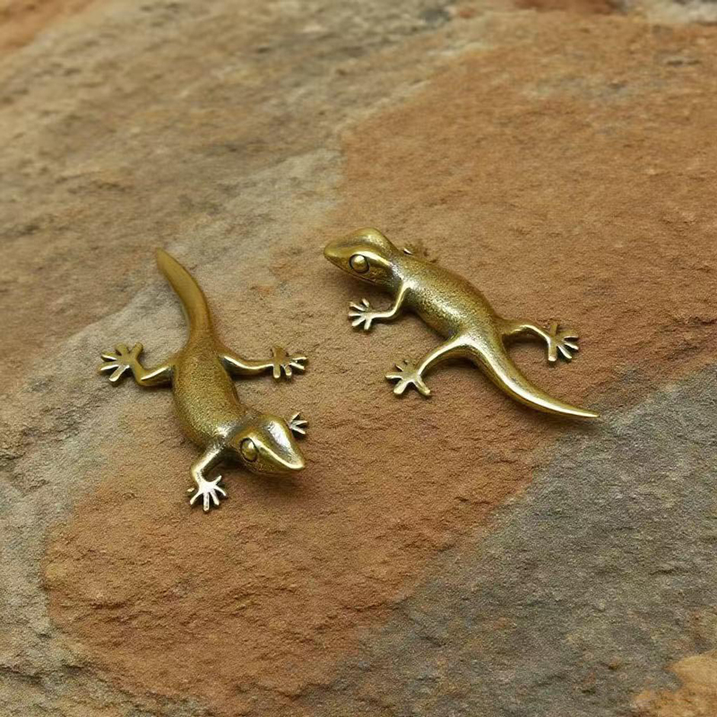 Feito à mão bronze retro gecko - Home Office Gadgets avaliação e preço