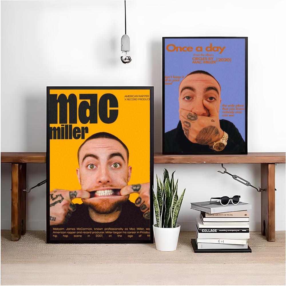 Pôster do rapper M-Mac Miller  - Home Office For Mac avaliação e preço